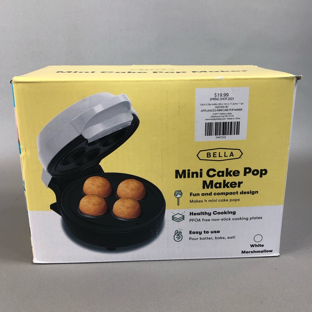Bella Mini Cake Pop Maker